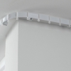 Flexline hajlítható függönysín 700cm fehér