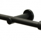 Karnis szett henger Ø19mm matt fekete 120cm
