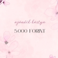 ajándék utalvány 5000 Forint