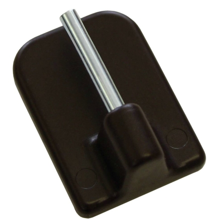 öntapadós vitrázs tartó barna