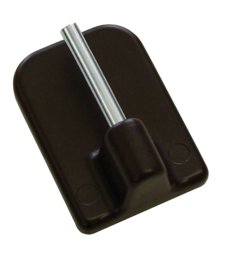 öntapadós vitrázs tartó barna